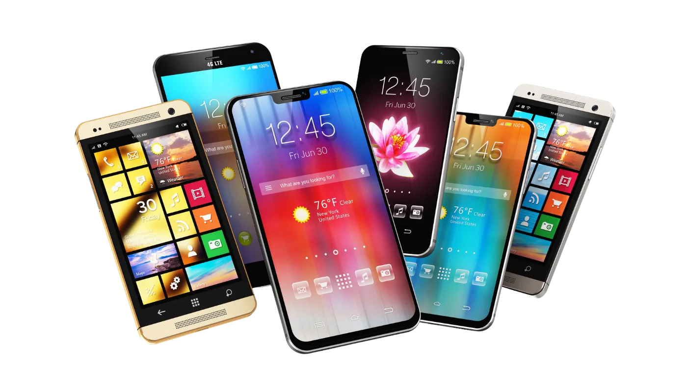 Mobile devices collage